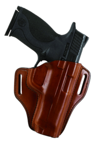Bianchi 57 Remedy Belt Slide Right Hand Holster Fits Colt 1911 Officer with Tan finish